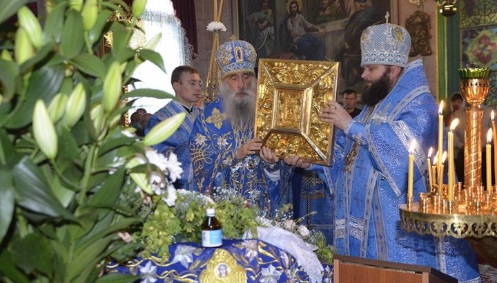 Митрополит Сергій і єпископ Пимен. Фото: СПЖ