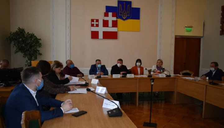 The meeting of the Ecological Safety and Emergency Situation Commission in the Volyn RSA. Photo: voladm.gov.ua