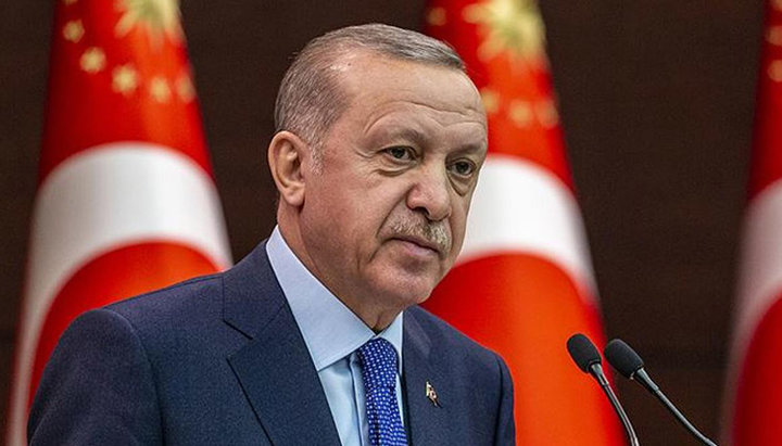 Recep Tayyip Erdogan, președintele Turciei. Imagine: trtrussian.com