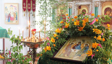 Православные отмечают Святую Пятидесятницу