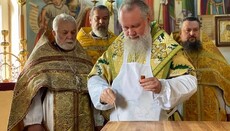 У храмі Михайлівського монастиря УПЦ на Закарпатті освячено новий престол