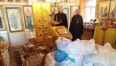 Духовенство УПЦ передало очередную помощь погорельцам Житомирской области