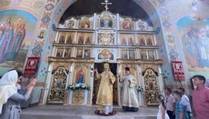 У Красногорському монастирі молитовно відзначили престольне свято