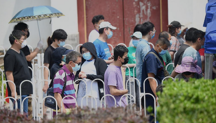Нова хвиля коронавірусу в Пекіні. Фото: ucanews.com