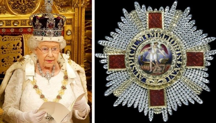 В Британии продолжаются дискуссии относительно изображения на одной из высших королевских наград. Фото: Church Militant