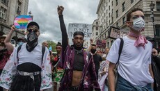 В Лондоне прошел марш против дискриминации чернокожих трансгендеров