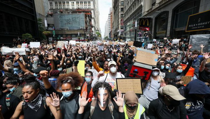 Протесты в США. Фото: eadaily.com