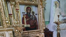 В Умані викрали пожертвувані Іверській іконі Божої Матері коштовності