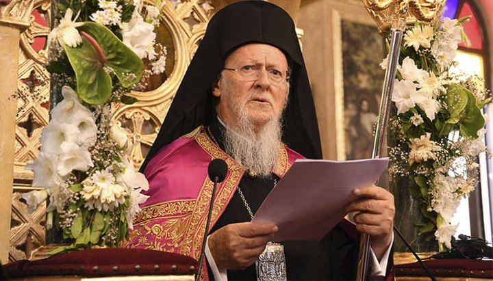 Константинопольський патріарх Варфоломій. Фото: romfea.gr