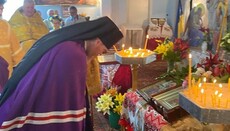 Зоря отслужил «литургию» в храме с. Ковпыта, который суд обязал вернуть УПЦ