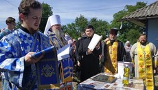 Ενορία UOC χωριού Μπογιαντσούκ αρχίζει ανέγερση νέου ιερού ναού
