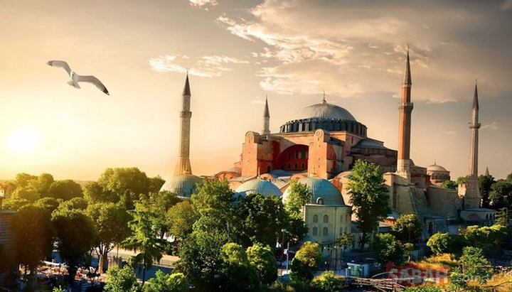 Храм Святой Софии в Стамбуле. Фото: sabah.com.tr