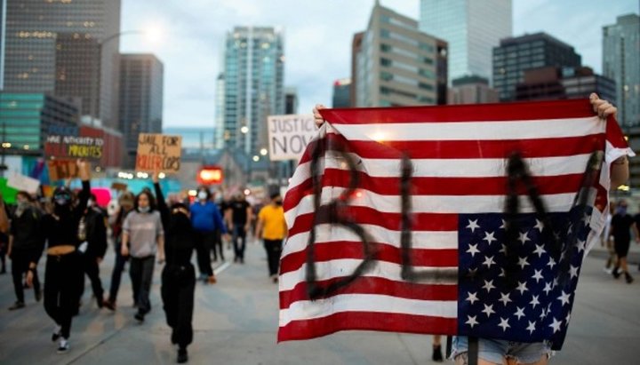 Активисты движения BLM в США. © REUTERS