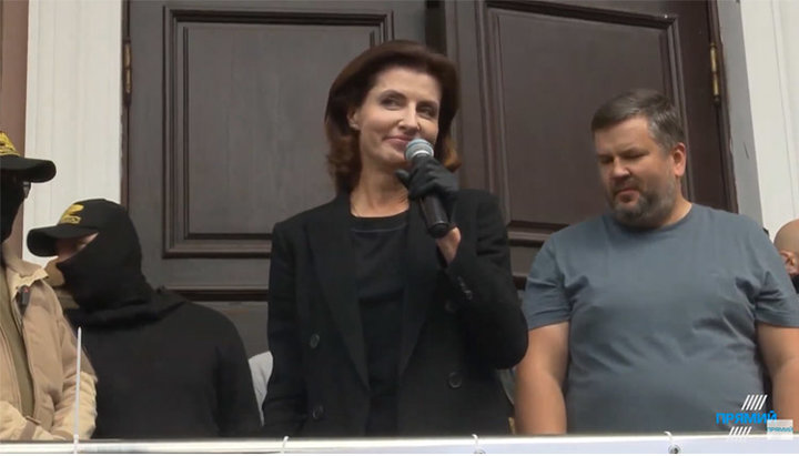 Marina Poroșenko, soția fostului președinte al Ucrainei Petro Poroșenko. Imagine: Screenshot de pe canalul de YouTube 