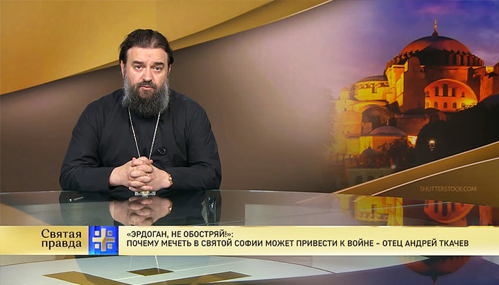 Archpriest Andrei Tkachev, a famous preacher and missionary. Photo: a video screenshot from the YouTube channel 