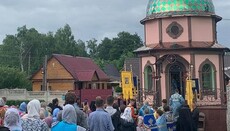Митрополит Никодим освятил часовню Покровского монастыря УПЦ в селе Ольха