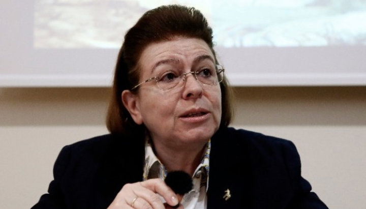 Greek Minister of Culture Lina Mendoni. Photo: orthodoxtimes.com 