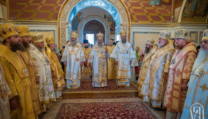 В киевской Лавре проходят празднования в честь апостолов Петра и Павла. Фото: news.church.ua