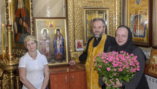 Жительница Винницы подарила храму УПЦ икону в благодарность за чудо