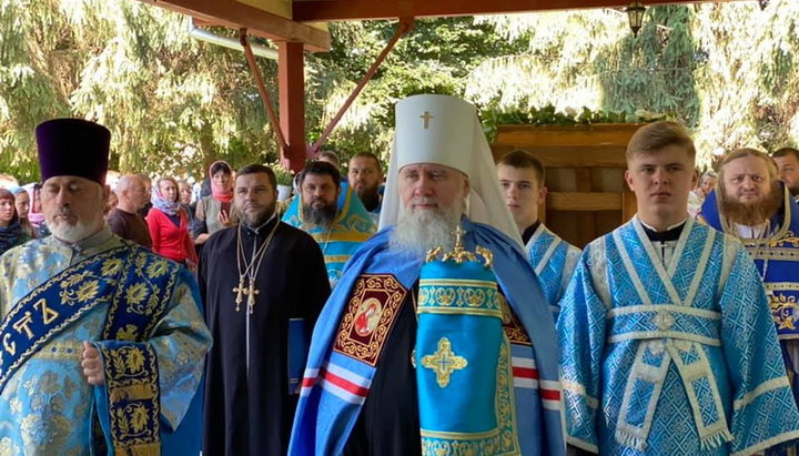 В Домбокском монастыре почтили чудотворную икону «Скоропослушница». Фото:  m-church.org.ua