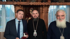 Думенко дав орден губернатору, що назвав будівництво храму УПЦ «аморальним»