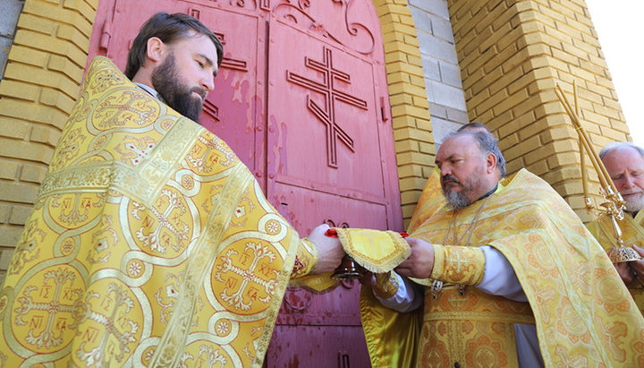 У Луганській єпархії освятили храм на честь святого Серафима Саровського