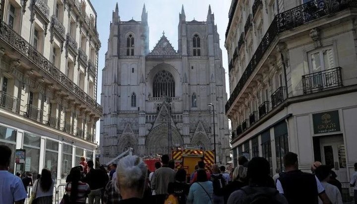 St. Peter and Paul’s Cathedral in Nantes. Photo: REUTERS / Stephane Mahe