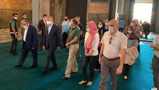 Посол США в Туреччині відвідав мечеть Айя Софія