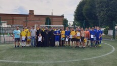 В Винницкой епархии УПЦ провели футбольный турнир для молодежи