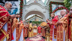 Предстоятель возглавил престольный праздник в Ильинской церкви на Подоле