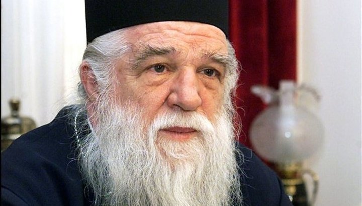 Амвросий, бывший митрополит Калавритский. Фото: news.in.gr