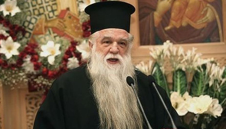 Колишній Калавритський єпископ Амвросій (Леніс). Фото: russia.greekreporter.com