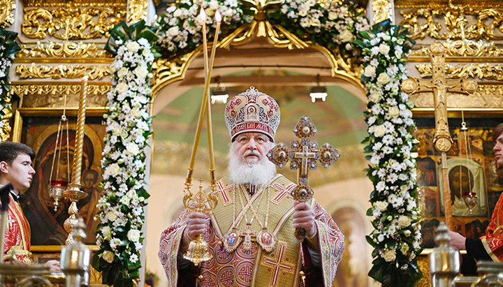 Πατριάρχης Μόσχας και πασών των Ρωσιών, Προκαθήμενος της Ρωσικής Ορθόδοξης Εκκλησίας. Φωτογραφία: foto.patriarchia.ru
