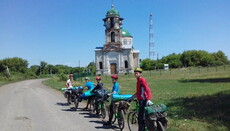 Луганська молодь здійснила велопаломництво по зруйнованих храмах