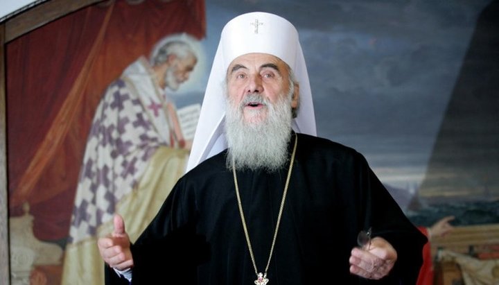 Патриарх Сербский Ириней. Фото: kurir.rs
