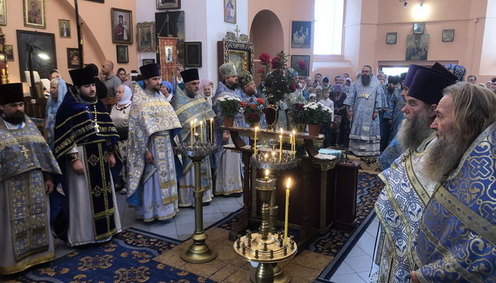 В Нежинской епархии почтили Ладанскую икону Божией Матери. Фото: orthodox.cn.ua