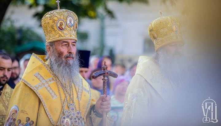 Primatul Bisericii Ortodoxe Ucrainene Preafericitul Mitropolit Onufrie al Kievului și al întregii Ucraine. Imagine: Biserica Ortodoxă Ucraineană
