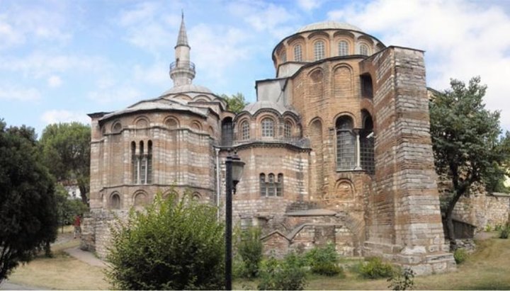 Biserica Mântuitorului Iisus Hristos din fosta mănăstire Chora. Imagine: choramuseum.com