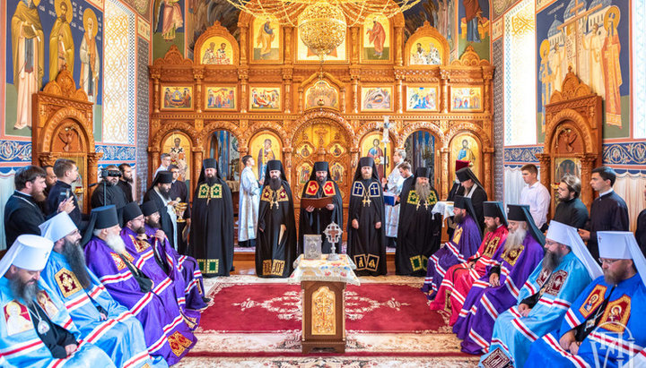 Ceremonia numirii episcopilor nou aleși ai Bisericii Ortodoxe Ucrainene. Imagine: Biserica Ortodoxă Ucraineană