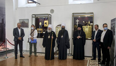 В киевской Лавре открыли выставку к 20-летию возрождения Успенского собора