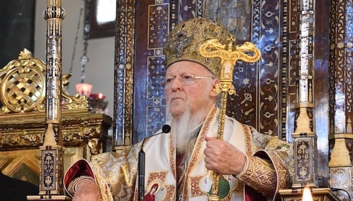 Константинопольский патриарх Варфоломей. Фото: patriarchate.org