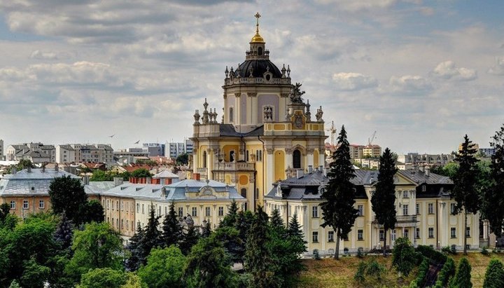 Комплекс собора Святого Юра во Львове. Фото: ugcc.lviv.ua