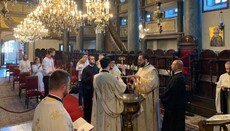 Глава архієпископії Фанару в США хрестив дитину нардепа від «Слуги народу»