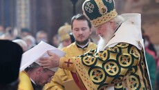Нового Экзарха Беларуси епископа Вениамина возвели в сан митрополита