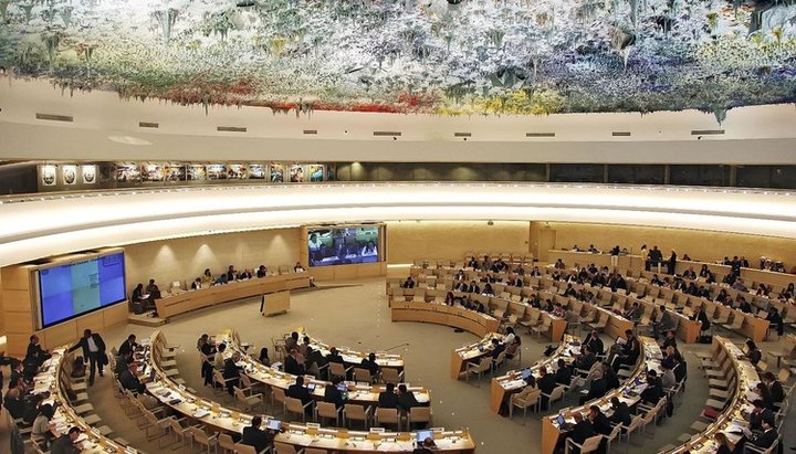 Συμβούλιο Ανθρωπίνων Δικαιωμάτων του ΟΗΕ, Γενεύη. Φωτογραφία: newsmaker.md