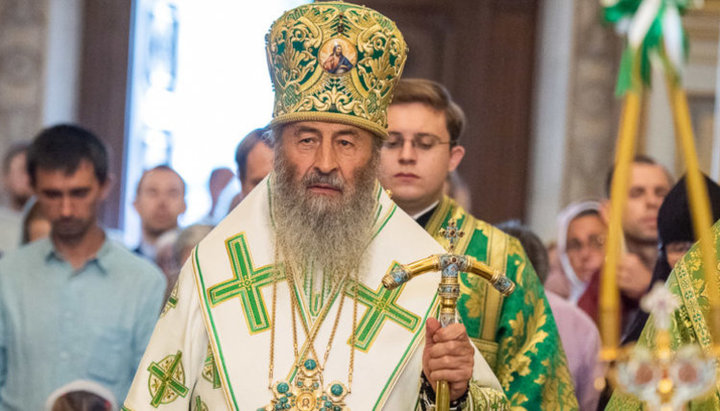 Primate of the Ukrainian Orthodox Church, His Beatitude Metropolitan Onuphry. Photo: news.church.ua