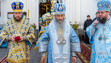Предстоятель УПЦ очолив престольне свято Академічного храму КДАіС