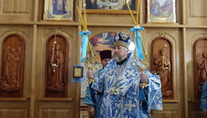 Митрополит Филипп освятил новый храм УПЦ в поселке Котельва