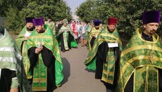 У Довжанську на Луганщині пройшов загальноміський хресний хід УПЦ за мир