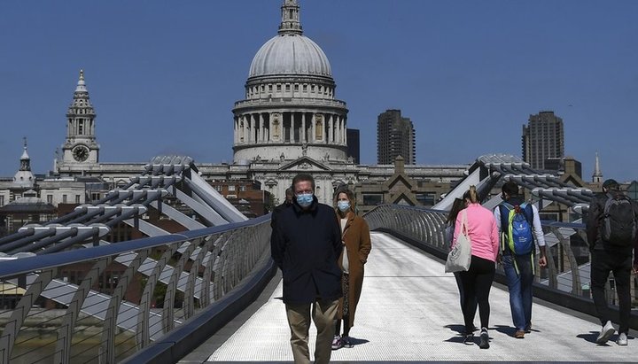 Лондонский собор святого Павла. Фото: apnews.com 